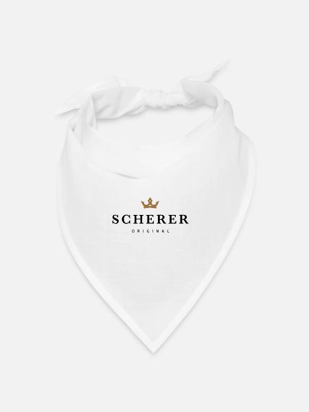 Scherer - Bandana Dreieckstuch - Weiß