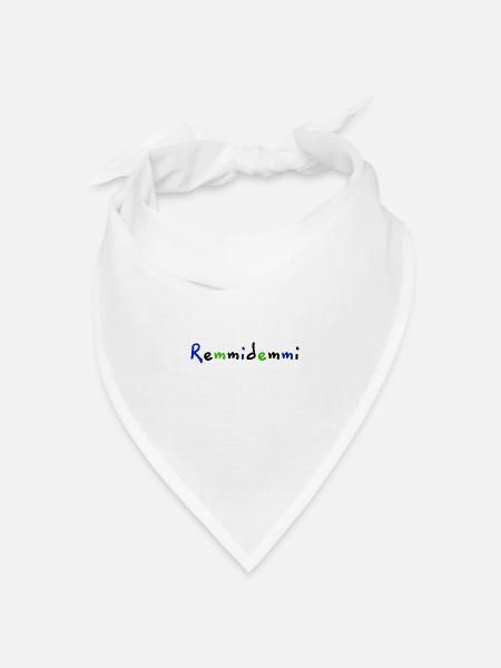 remmidemmi - Bandana Dreieckstuch - Weiß