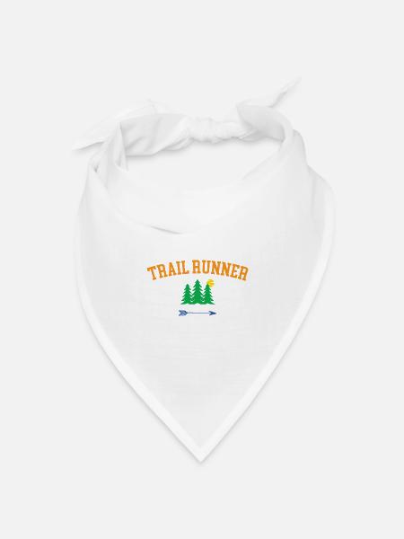 Trailrunner - Bandana Dreieckstuch - Weiß