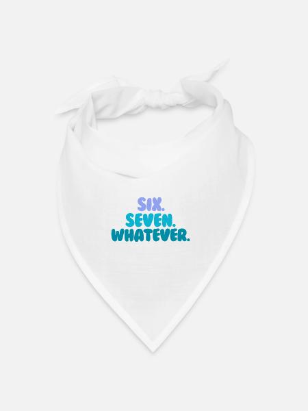 Six Seven - Bandana Dreieckstuch - Weiß