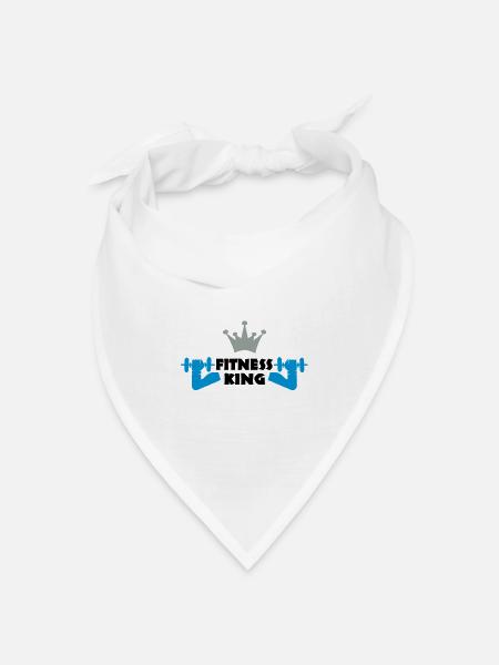 sport - Bandana Dreieckstuch - Weiß