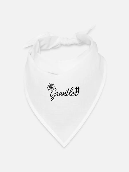 Grantler - Bandana Dreieckstuch - Weiß