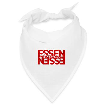 Essen Germany  - Bandana Dreieckstuch - Weiß - Vorne