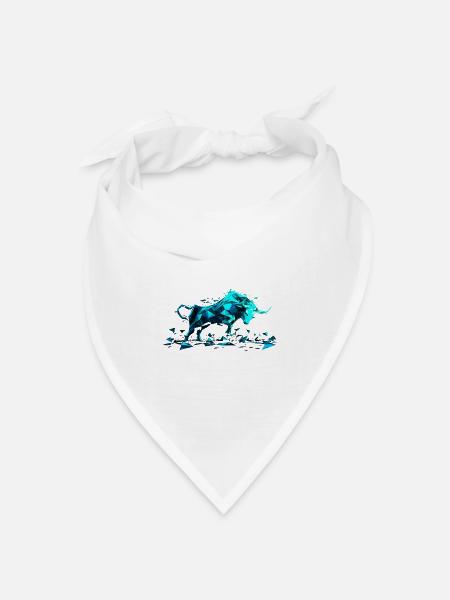 Bull Mint - Bandana Dreieckstuch - Weiß
