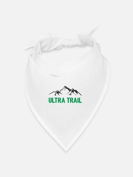 Ultra Trail - Bandana Dreieckstuch - Weiß