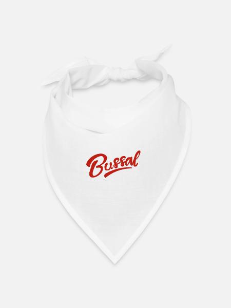 Bussal - Bandana Dreieckstuch - Weiß