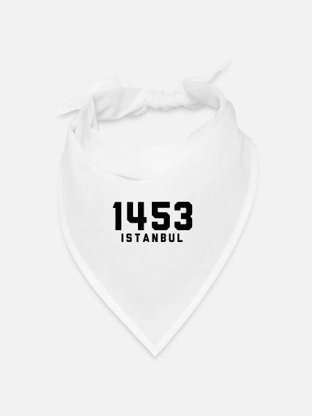 Osmanli 1453 - Bandana Dreieckstuch - Weiß