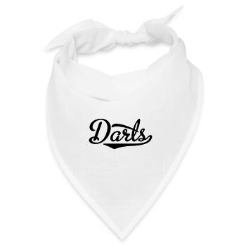 2541614 15377616 Darts - Bandana Dreieckstuch - Weiß - Vorne
