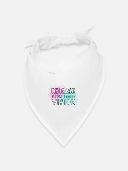 Your Vision - Bandana Dreieckstuch - Weiß