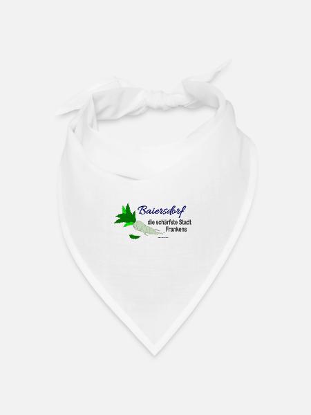 Baiersdorf - Bandana Dreieckstuch - Weiß