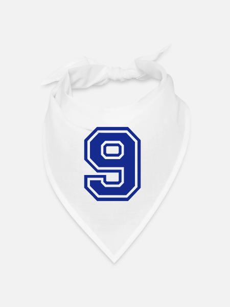 9 - Bandana Dreieckstuch - Weiß