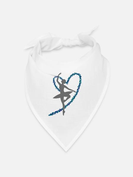 Primaballerina - Bandana Dreieckstuch - Weiß