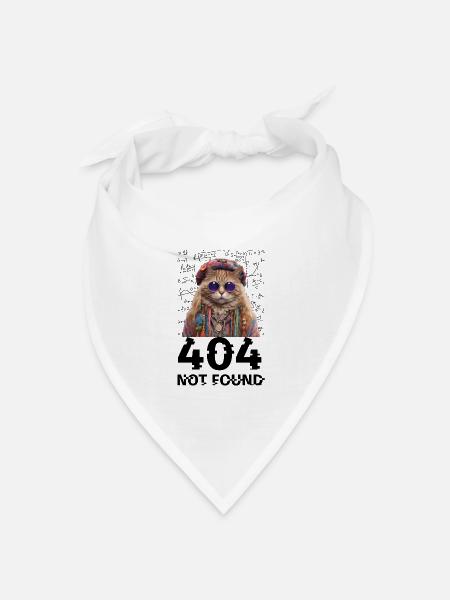 404 Not found - Bandana Dreieckstuch - Weiß