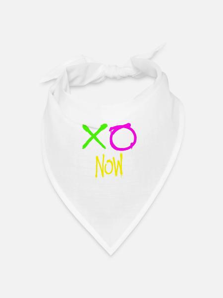 XO Now - Bandana Dreieckstuch - Weiß