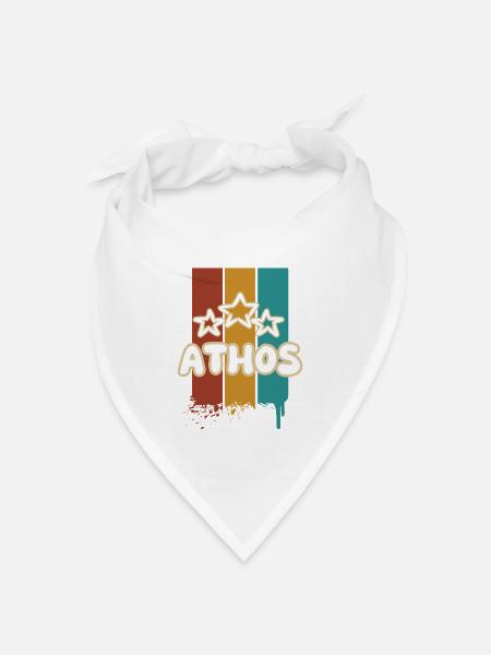 Athos Athos - Bandana Dreieckstuch - Weiß