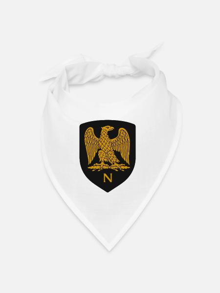 adler5 - Bandana Dreieckstuch - Weiß