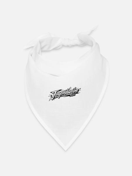 Jugendweihe 2026 - Bandana Dreieckstuch - Weiß