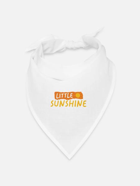LITTLE SUNSHINE - Bandana Dreieckstuch - Weiß