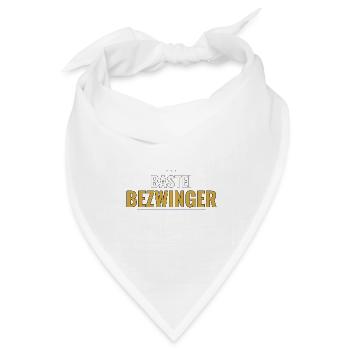 Bastei Bezwinger – Sächsische Schweiz Tour Shirt - Bandana Dreieckstuch - Weiß - Vorne