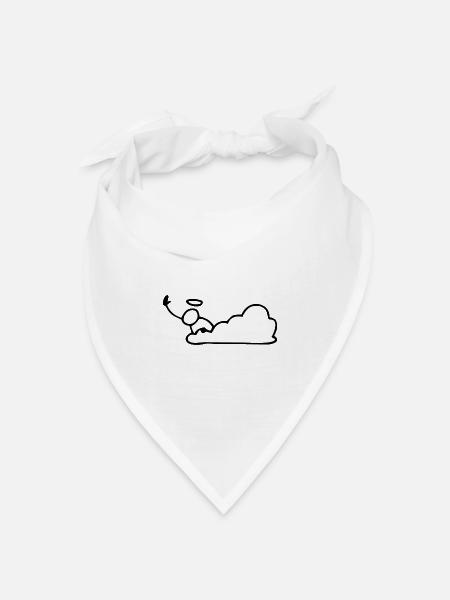 Funny - Bandana Dreieckstuch - Weiß
