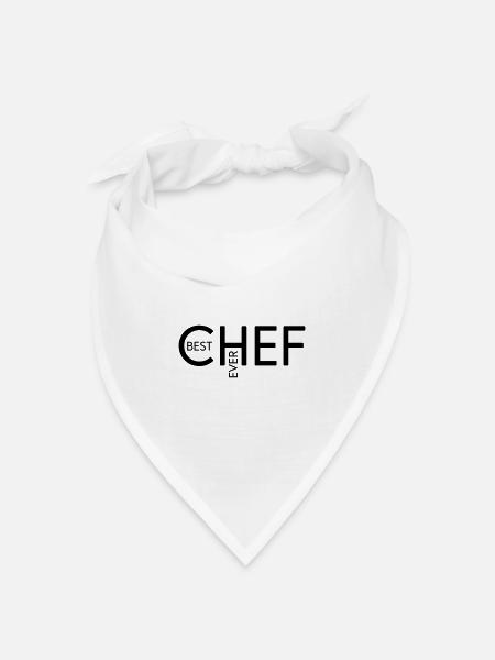 Geschenke für Männer - Bandana Dreieckstuch - Weiß