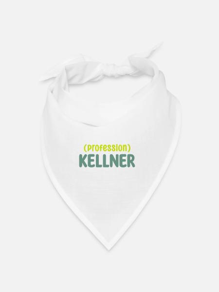 kellner - Bandana Dreieckstuch - Weiß
