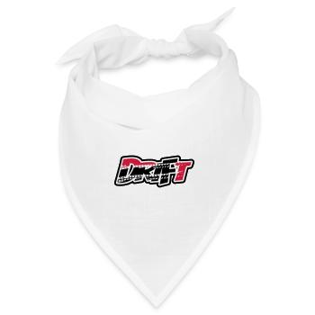 Drift Motorsport - Bandana Dreieckstuch - Weiß - Vorne