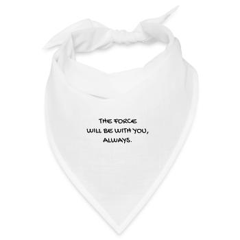 Cinema / Film / Zitat / TV-Serie - Bandana Dreieckstuch - Weiß - Vorne