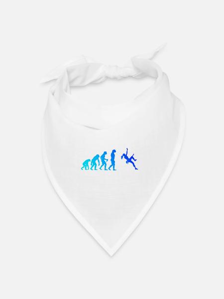Die Bergsportlerinnen und Climbing passen zusammen - Bandana Dreieckstuch - Weiß