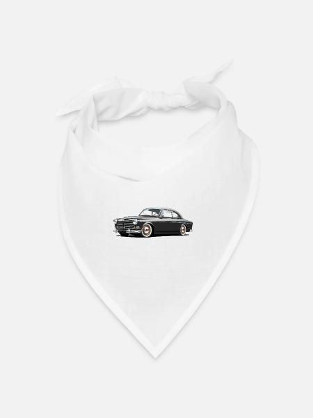 120er Serie Custom Grey - Bandana Dreieckstuch - Weiß