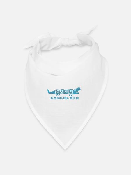 Crocoloco - Bandana Dreieckstuch - Weiß
