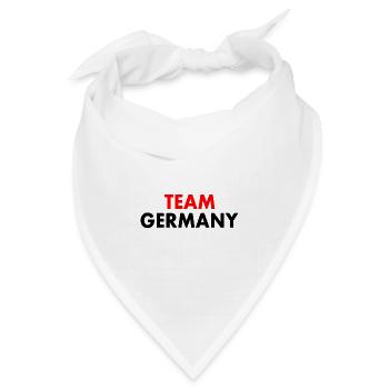 Team germany - Bandana Dreieckstuch - Weiß - Vorne