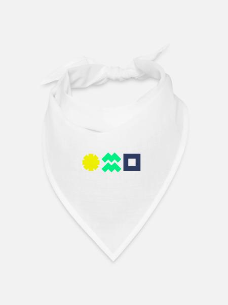 Solarstrom macht unabhängig & schützt das Klima! - Bandana Dreieckstuch - Weiß
