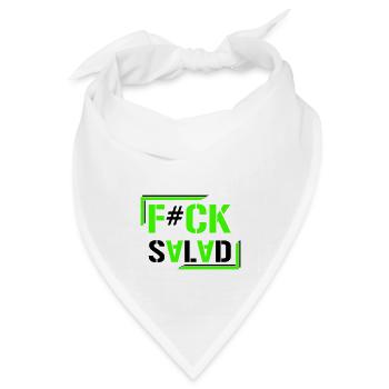 F#CK SALAD - Bandana Dreieckstuch - Weiß - Vorne