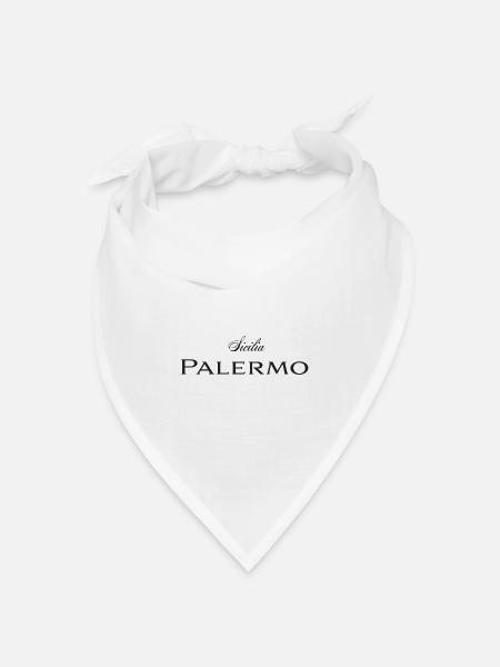 Palermo - Bandana Dreieckstuch - Weiß
