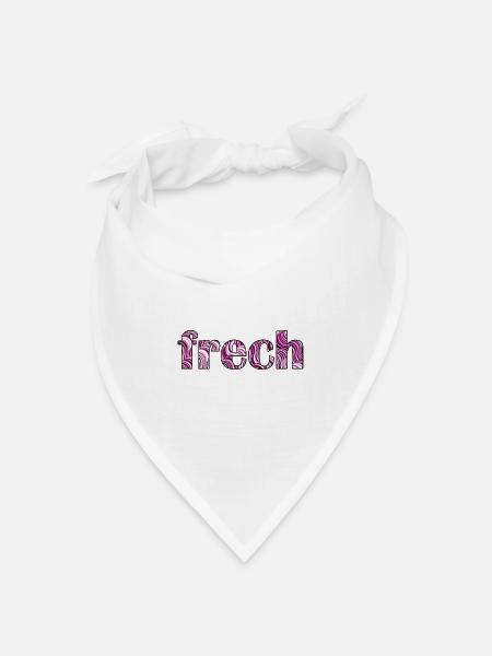 frech - Bandana Dreieckstuch - Weiß