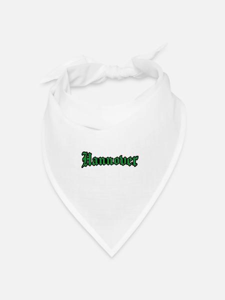 Hannover Fußball - Bandana Dreieckstuch - Weiß