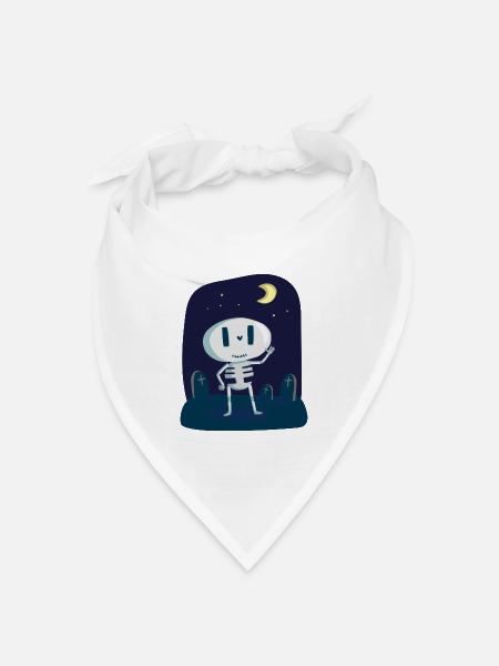hallowee n721 - Bandana Dreieckstuch - Weiß