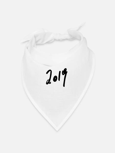 2019 - Bandana Dreieckstuch - Weiß