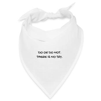 Cinema / Film / Zitat / TV-Serie - Bandana Dreieckstuch - Weiß - Vorne