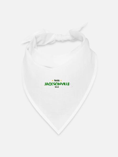 JACKSONVILLE - Bandana Dreieckstuch - Weiß