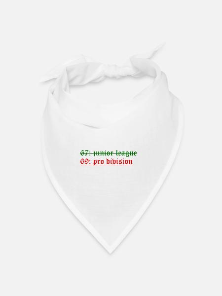 6769 - Bandana Dreieckstuch - Weiß