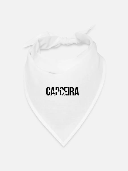 capoeira - Bandana Dreieckstuch - Weiß