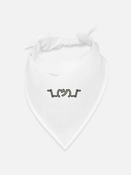 Egal - Bandana Dreieckstuch - Weiß