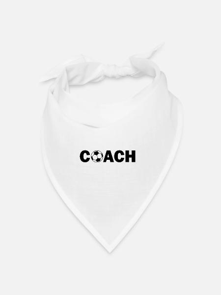 Coach - Bandana Dreieckstuch - Weiß