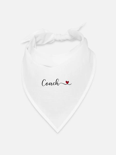 Coach - Bandana Dreieckstuch - Weiß