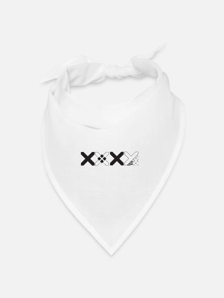 Printstream CS2 - Bandana Dreieckstuch - Weiß