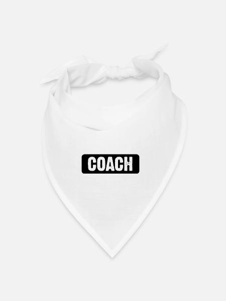Coach - Bandana Dreieckstuch - Weiß