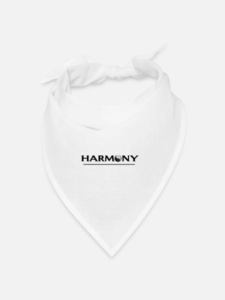 Harmony - Bandana Dreieckstuch - Weiß