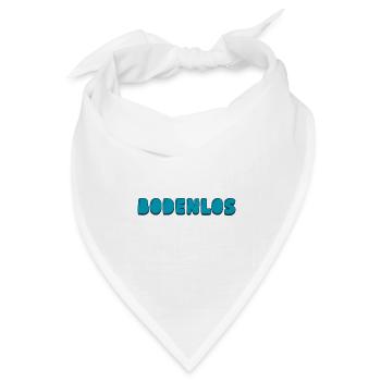 Bodenlos - Bandana Dreieckstuch - Weiß - Vorne